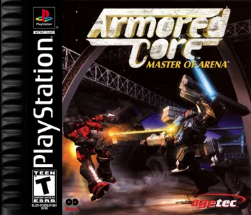 Armored Core - Master of Arena (US) box cover front